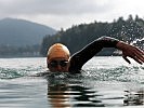 Der Faaker See bietet Triathletin Sara Vilic die optimalen Trainingsbedingungen.