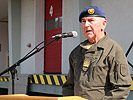 Oberst Hermann Tischler verabschiedet sich vom Logistikzentrum St. Johann i. T.