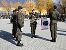 Höhepunkt der Angelobung: das Treuegelöbnis.