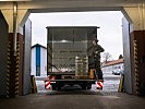 Nicht selten wird die Expertise der Grazer LKW-Fahrer gebraucht, das Hauptaugenmerk liegt dabei auf der korrekten Sicherung der Ladung.