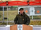 Militärkommandant Brigadier Gunther Hessel lobt die Soldaten für ihre Leistungsbereitschaft.