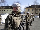 Rekruten der Heeresunteroffiziersakademie wurden in Saalfelden ausgebildet.