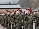 120 Rekruten des Führungsunterstützungsbataillos 2 wurden angelobt.