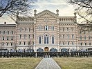 Antreten der Fahrschüler inn Eisenstadt.