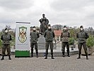 Das Schlüsselpersonal der Jägerkompanie Wien 13 kam zur Waffenübung.