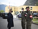 Großes Lob von Ministerin Tanner gab es für die beiden Lebensretter.