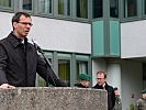 Landeshauptmann Wallner bedankt sich beim Österreichischen Bundesheer.