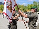 Major Herwig Glantschnig wird mit der Führung des Pionierbataillons 1 betraut.