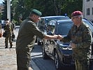 V.l.: Generalleutnant Reißner, Generalleutnant Mais.