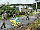 Die Laufbahn der Hindernisbahn in der Walgau-Kaserne wurde durch die Pioniere komplett neu aufgelegt.