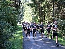 Der zweite Teil der Leistungsfeststellung ist ein Lauf über 2.400 Meter.