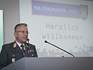 Der Kommandant der Heereslogistikschule, Brigadier Stefan Lampl.