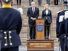 Verteidigungsministerin Klaudia Tanner traf ihren schwedischen Amtskollegen Peter Hultqvist.