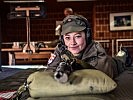 Heeresmeisterin im Schießen mit dem Sturmgewehr, Zugsführer Sylvia Papernigg.