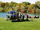 Gemeinsames Training: Wasserrettung und Bundesheer.