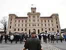 In der Radetzky-Kaserne fand die Übergabe der Aufgaben des Stabschefs des Militärkommandos Wien statt.