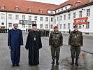 Links: Kenan Corbic, das neue Mitglied der Militärseelsorge.