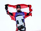 Goldmedaille für Zugsführer Alessandro Hämmerle bei den Winterspielen in Peking im Snowboard-Cross.