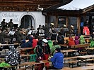 Konzert der Militärmusik Vorarlberg am Schafberghüsle.