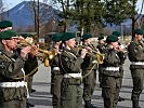 Die Militärmusik Salzburg umrahmte den Festakt musikalisch.