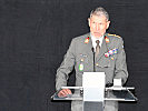 Präsident der Offiziersgesellschaft Vorarlberg: Oberst Josef Müller.