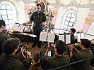 Das Blechbläser-Ensemble der Militärmusik Vorarlberg umrahmte die Messe.