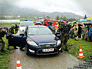 Viel Zeit zum Staunen blieb den Zuschauern nicht bei der dynamischen Vorführung der Militärpolizei.