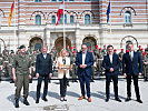 In Eisenstadt fand heute eine Pressekonferenz zum Militärmusikfestival 2022 auf der Seebühne Mörbisch statt.