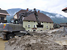 Pioniere des Bundesheeres in Treffen im Einsatz.