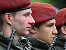 Salzburgs Soldaten bei ihrer Angelobung.