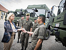 Klaudia Tanner: "Die neuen Fahrzeuge sind nicht nur für Bergungen von militärischem Gerät notwendig, wir unterstützen damit in Assistenzeinsätzen auch die österreichische Bevölkerung."