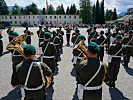 Die Militärmusik Salzburg umrahmte den Festakt musikalisch.