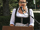 Alexandra Tanda bei ihrer Festansprache.