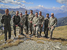 Die sechsköpfige Delegation der Vermont National Guard zeigte sich beeindruckt von den Möglichkeiten die der Truppenübungsplatz Lizum/Walchen bietet.