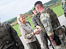 Ministerin Klaudia Tanner in Allentsteig.