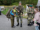 Viel Ausrüstung müssen Soldaten der 1. Jägerkompanie tragen.