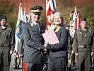 Verteidigungsministerin Klaudia Tanner und General Rudolf Striedinger.