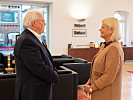 Christian Wehrschütz im Gespräch mit Verteidigungsministerin Klaudia Tanner.