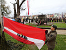 Traditionstag und Angelobung im Lehener Park.