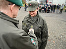 Nachfolgerin Sabrina Weber wurde zum Oberstleutnant befördert.