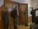 ...und im Lagezentrum des Militärkommandos Burgenland.