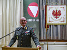 Brigadier Ingo Gstrein strich in seiner Ansprache das gemeinsame Miteinander heraus.