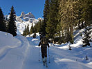 Aufstieg zur Lindauer Hütte im Gauertal.