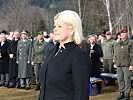 Bundesministerin Klaudia Tanner unterstrich mit ihrer Anwesenheit den Stellenwert dieser Angelobung.