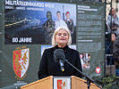 Verteidigungsministerin Klaudia Tanner: "Unsere Grundwehrdiener übernehmen mit dem Gelöbnis Verantwortung für sich und das Bundesheer und sind die Basis unseres Heeres."