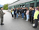 Girls' Day in der Walgau-Kaserne in Vorarlberg.