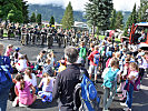 Die Militärmusik Kärnten begeisterte die Besucherinnen und Besucher.