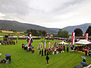 Am Sportplatz von Mariapfarr fand die Angelobung statt.