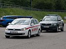 Die Militärpolizei nutzt das Gelände der ÖAMTC-Fahrtechnik für ihre Sonderfahrausbildungen.