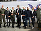 Der Landeanflug auf Zeltweg beginnt: Pressekonferenz in Zeltweg.